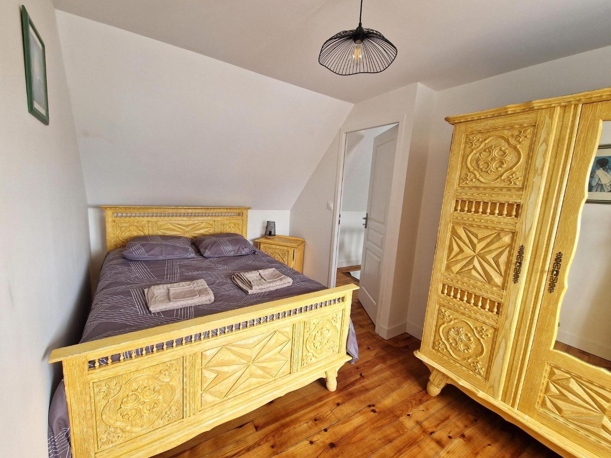 Holiday Home In The Countryside Near The Beach Guerlesquin Esterno foto